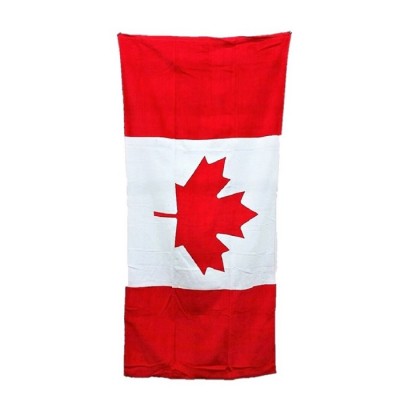Serviette de plage drapeau du Canada
